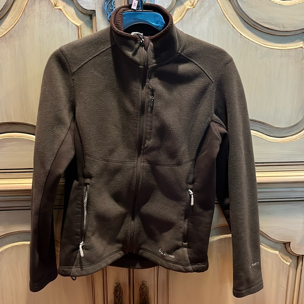 LL Bean ladies polar fleece jacket